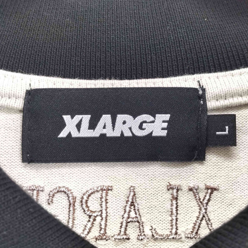 エクストララージ XLARGE JACQUARD KNIT POLO SHIRT メンズ L