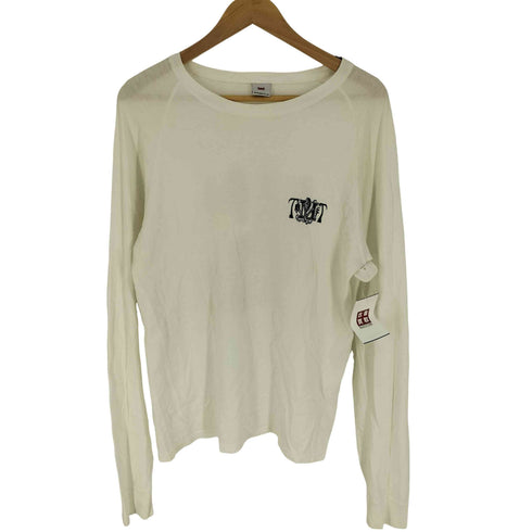 ティーエムティービッグホリデー TMT Bigholiday for the peaceful world バック プリント ロゴ クルーネック Tシャツ カットソー メンズ import:L