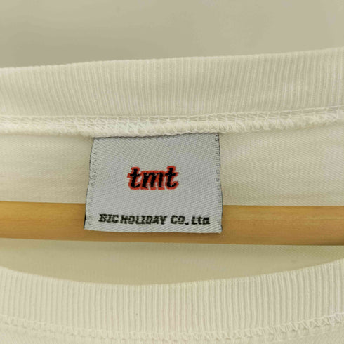 ティーエムティービッグホリデー TMT Bigholiday for the peaceful world バック プリント ロゴ クルーネック Tシャツ カットソー メンズ import:L