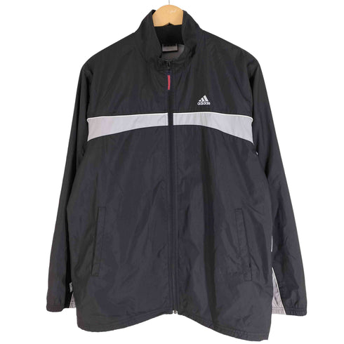 アディダス adidas 00S CLIMA PROOF バイカラージップアップナイロンジャケット レディース import:L