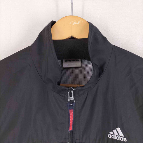 アディダス adidas 00S CLIMA PROOF バイカラージップアップナイロンジャケット レディース import:L