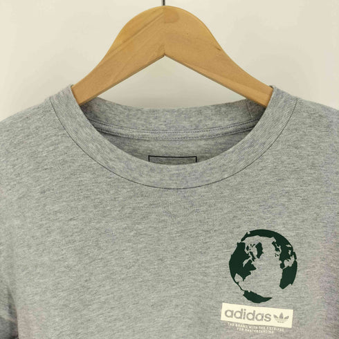 アディダス adidas Playera Silas Message Manga Larga ECO OVER EGO バックプリント L/S Tシャツ メンズ JPN:L