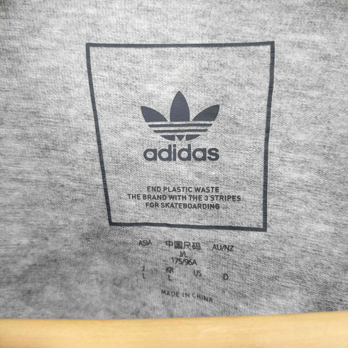 アディダス adidas Playera Silas Message Manga Larga ECO OVER EGO バックプリント L/S Tシャツ メンズ JPN:L