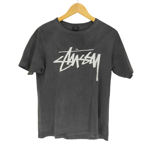 ステューシー Stussy フロントロゴプリントクルーネックTシャツ メンズ JPN:S