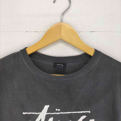 ステューシー Stussy フロントロゴプリントクルーネックTシャツ メンズ JPN:S
