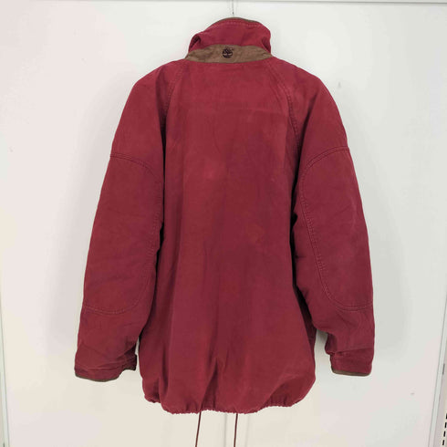 ティンバーランド Timberland 90s WEATHERGEAR レザーパイピング フィールドジャケット メンズ import:M