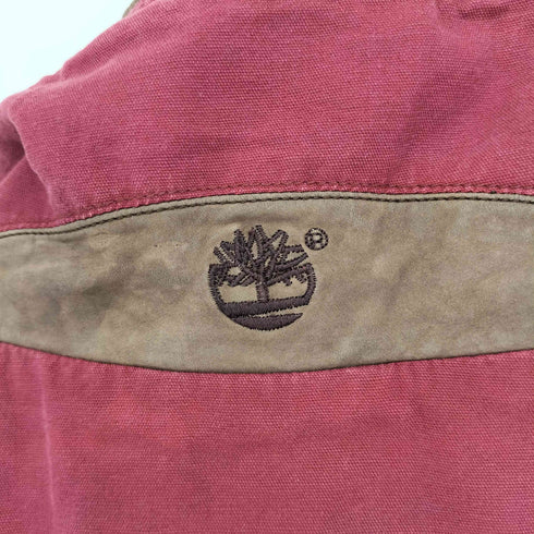 ティンバーランド Timberland 90s WEATHERGEAR レザーパイピング フィールドジャケット メンズ import:M