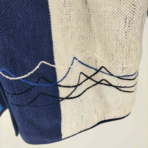 ANNIKKI KARVINEN フィンランド製 ハンドメイド マルチカラーパイルジャケット メンズ