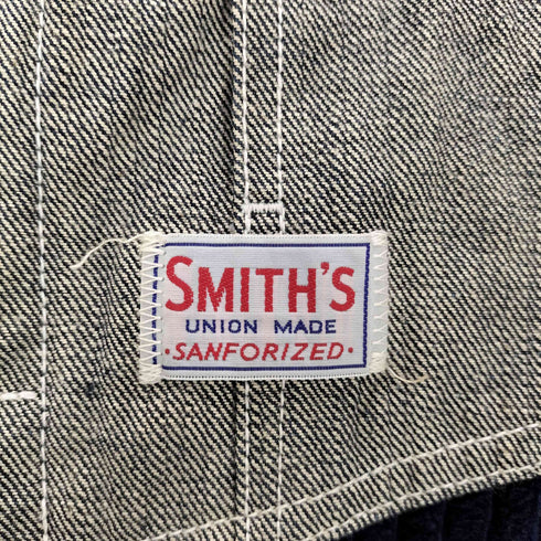 スミス SMITH’S 切替 太畝 コーデュロイ オーバーオール メンズ M