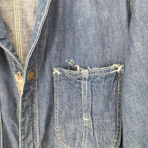 リー Lee 50s TALONジップ デニムオールインワン メンズ JPN:42