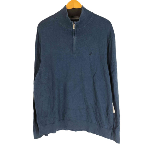 ノーティカ NAUTICA ハーフジップニット メンズ import:XL
