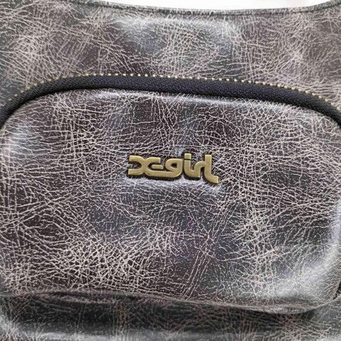 エックスガール X-girl 24AW FAUX LEATHER HAND BAG レディース ONE SIZE