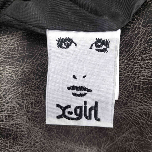 エックスガール X-girl 24AW FAUX LEATHER HAND BAG レディース ONE SIZE