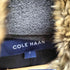 コールハーン COLE HAAN 襟ファードッキングダウンコート 裏地総柄 レディース JPN:S