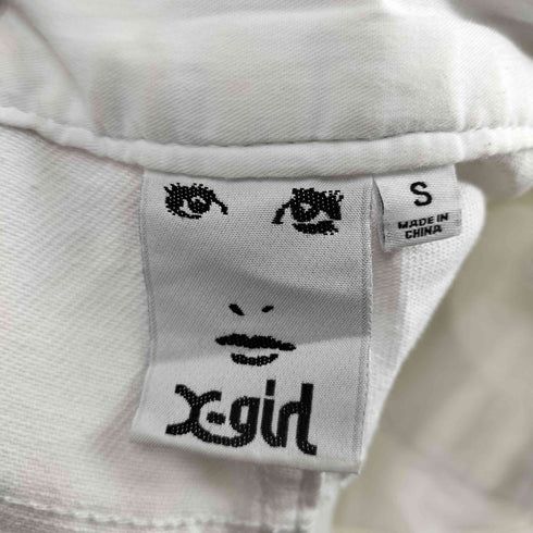 エックスガール X-girl 24SS FACE WIDE TAPERED PANTS レディース JPN:S
