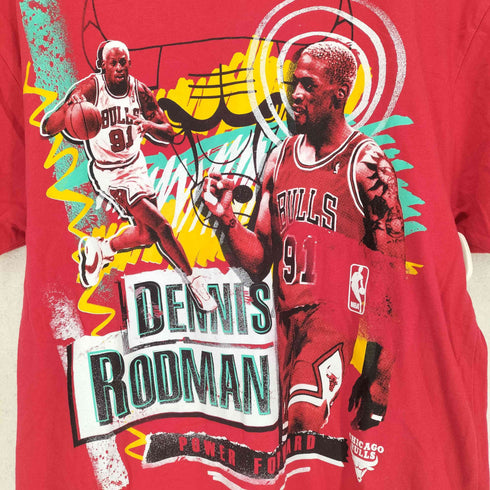 ミッチェルアンドネス mitchell&ness プリントクルーネックTシャツ メンズ import:M