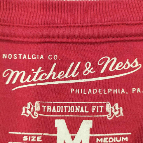 ミッチェルアンドネス mitchell&ness プリントクルーネックTシャツ メンズ import:M