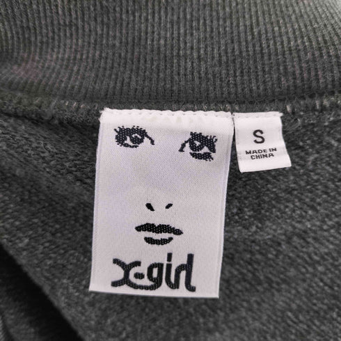 エックスガール X-girl 24AW SWEAT CARDIGAN レディース JPN:S