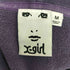 エックスガール X-girl 24AW DISTRESSED SWEAT HOODIE レディース JPN:M