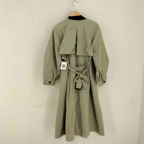 マウジー moussy 23SS COLLARLESS TRENCH コート レディース JPN:1