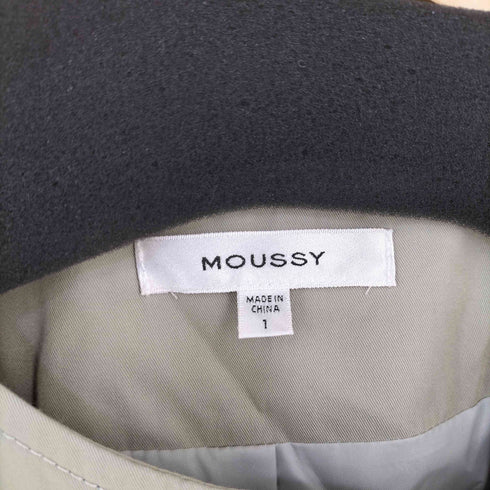 マウジー moussy 23SS COLLARLESS TRENCH コート レディース JPN:1