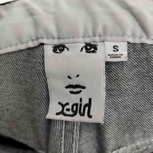エックスガール X-girl 24SS FACE WIDE CARGO PANTS レディース JPN:S