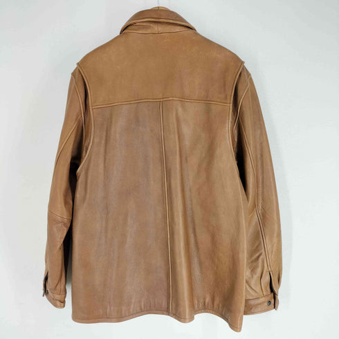 ウィルソン Wilsons Leather 本革レザージップアップジャケット メンズ import:M