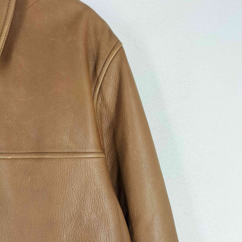 ウィルソン Wilsons Leather 本革レザージップアップジャケット メンズ import:M