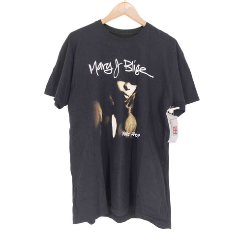 フロントプリントクルーネックTシャツ レディース