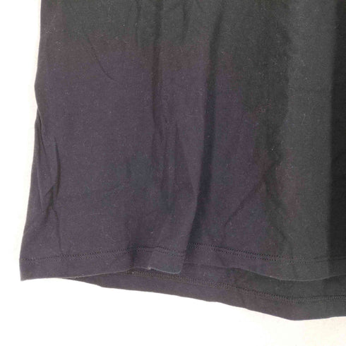 フロントプリントクルーネックTシャツ レディース