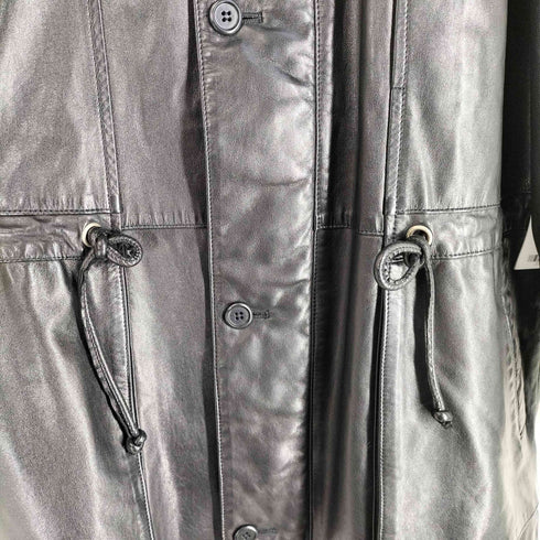 ROMAN ROMINAS 牛革ジップアップレザーコート メンズ LL