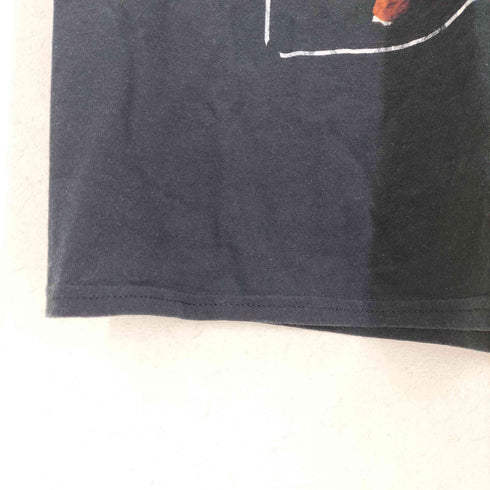 フロントプリントクルーネックTシャツ メンズ L