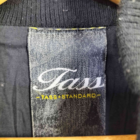 TASS STANDARD ダブルジップ ピグスキン ライダースジャケット YKK メンズ JPN:L