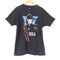 フロントプリントクルーネックTシャツ メンズ L