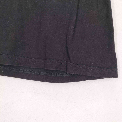 フロントプリントクルーネックTシャツ メンズ L