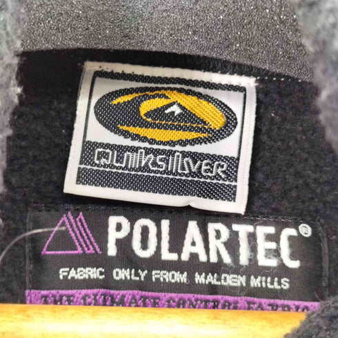 クイックシルバー Quiksilver 00s POLARTEC ハーフジップフリース メンズ M