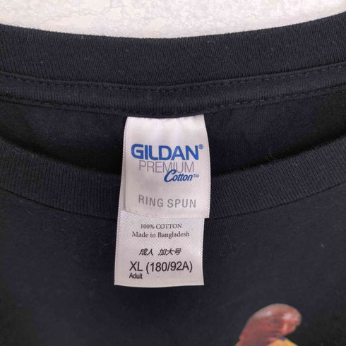 ギルダン GILDAN フロントプリントクルーネックTシャツ メンズ XL