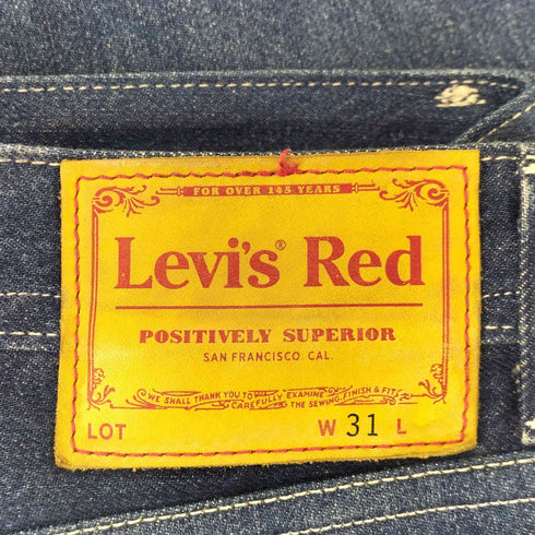 リーバイスレッド Levis RED CROPPED WIDE LEG クロップド ワイドレグ デニムジーンズ メンズ W31