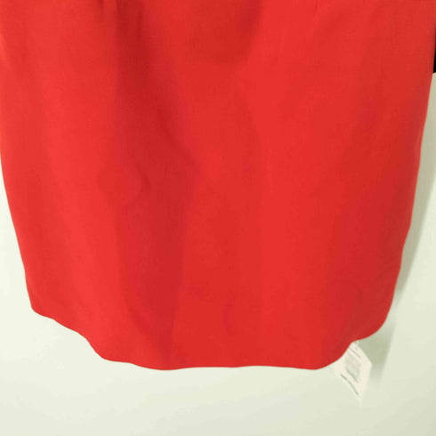 セルフポートレイト self-portrait Red Heavy Crepe Bow Mini Dress レディース UK:8