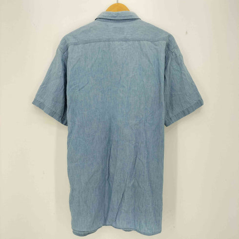 リーバイス Levis 90s BLUE SHIRTS サドルマンタグ オレンジタブ 半袖デニムシャツ メンズ LL