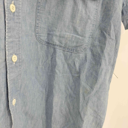 リーバイス Levis 90s BLUE SHIRTS サドルマンタグ オレンジタブ 半袖デニムシャツ メンズ LL