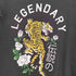LEGENDARY 漢字 薔薇 伝説の虎 プリントTシャツ メンズ import:M