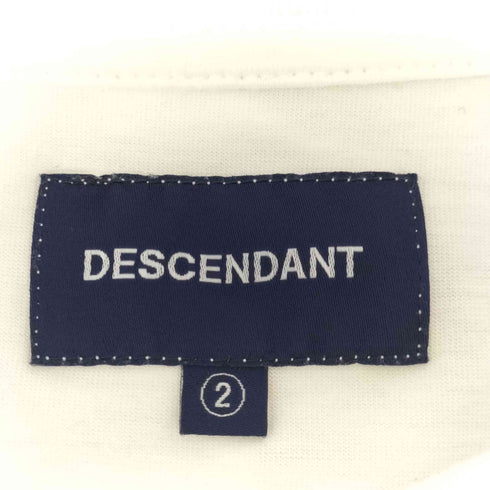 ディセンダント DESCENDANT ホエール刺繍ポケットTシャツ メンズ JPN:2