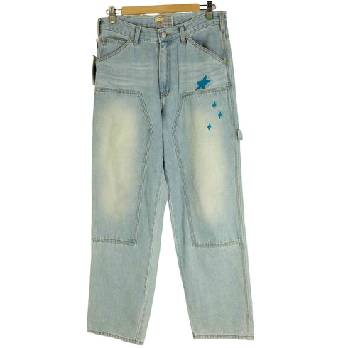YOUTHBATH Patchwork Denim Pants パッチワーク デニムパンツ ジーンズ ダブルニー ステッチパンツ メンズ JPN:M