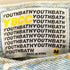 YOUTHBATH Patchwork Denim Pants パッチワーク デニムパンツ ジーンズ ダブルニー ステッチパンツ メンズ JPN:M