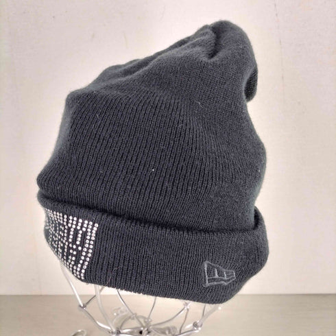 ニューエラ NEW ERA ベーシック カフニット ラインストーン ボックスロゴ メンズ