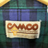 カムコ CAMCO MADE IN INDIA 両ポケ ブラックウォッチ コットンネルシャツ メンズ import:L