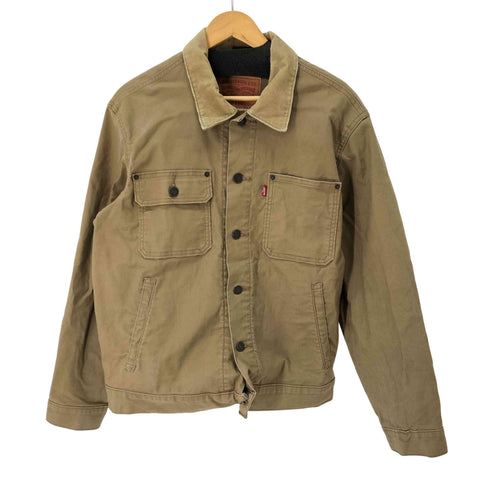 リーバイス LEVI STRAUSS&CO 襟キルティングトラッカージャケット メンズ JPN:M