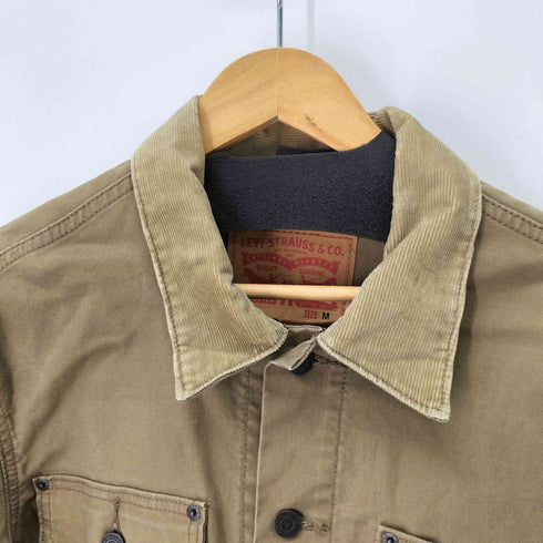 リーバイス LEVI STRAUSS&CO 襟キルティングトラッカージャケット メンズ JPN:M