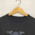 ステューシー Stussy 90s 紺タグ USA製 シングルステッチ INTERNATIONAL フロントプリントクルーネックTシャツ メンズ JPN:L